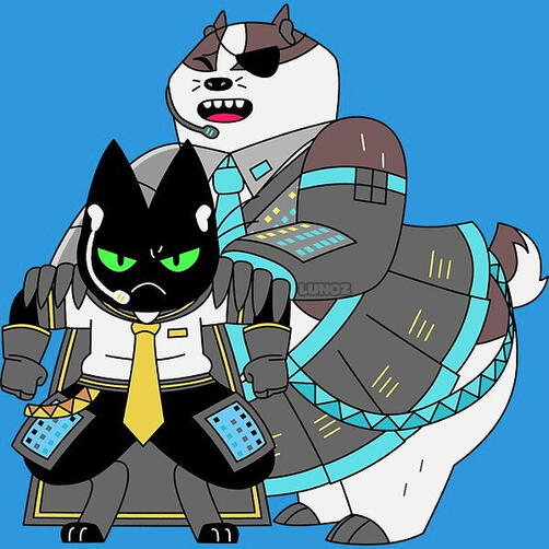 [Redbubble] Mao Mao &amp; Badgerclops x VOCALOID