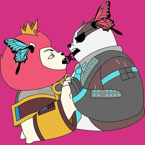 [Redbubble] Badgerclops &amp; King Snugglemagne x VOCALOID